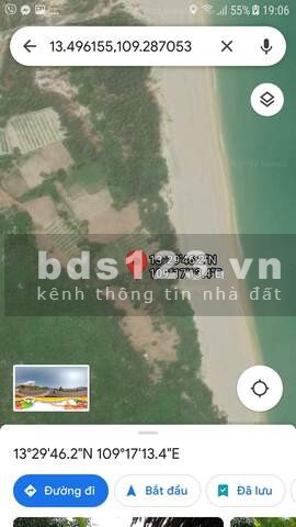 Bán đất biển Phú Yên, view mặt biển cực dài, giá cực rẻ, diện tichs 1642m2, lh 0896450948