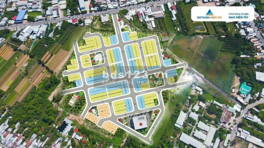 Đất nền trung tâm huyện chợ mới vị trí đắc địa, khu dân cư đông đúc, giá tốt đầu tư