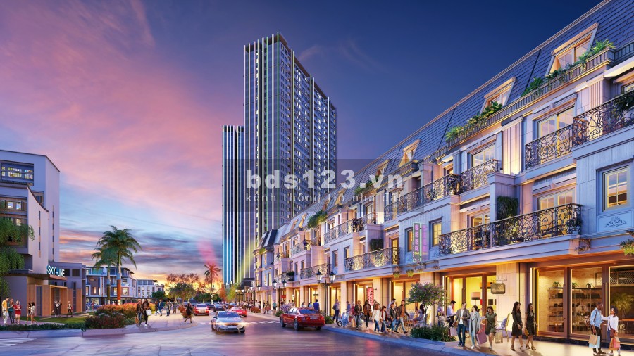 Bán shophouse 4 tầng, quy hoạch phố đi bộ, mặt tiền đường Hóa Sơn 10 lh 0586061373
