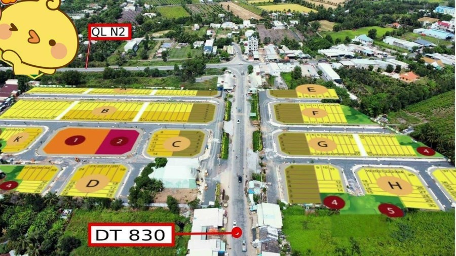 Dự án khu đô thị Rose Mall Đức Hoà Long An, giá tốt đầu tư sinh lời, pháp lý chuẩn