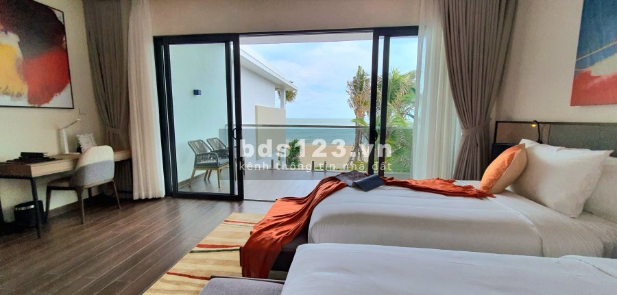Suất Nội Bộ Từ Chủ Đầu Tư Villa Mặt Tiền Biển Chỉ 39.6 Tỷ(Gồm VAT & Full Nội Thất), TT 50% Nhận Nhà