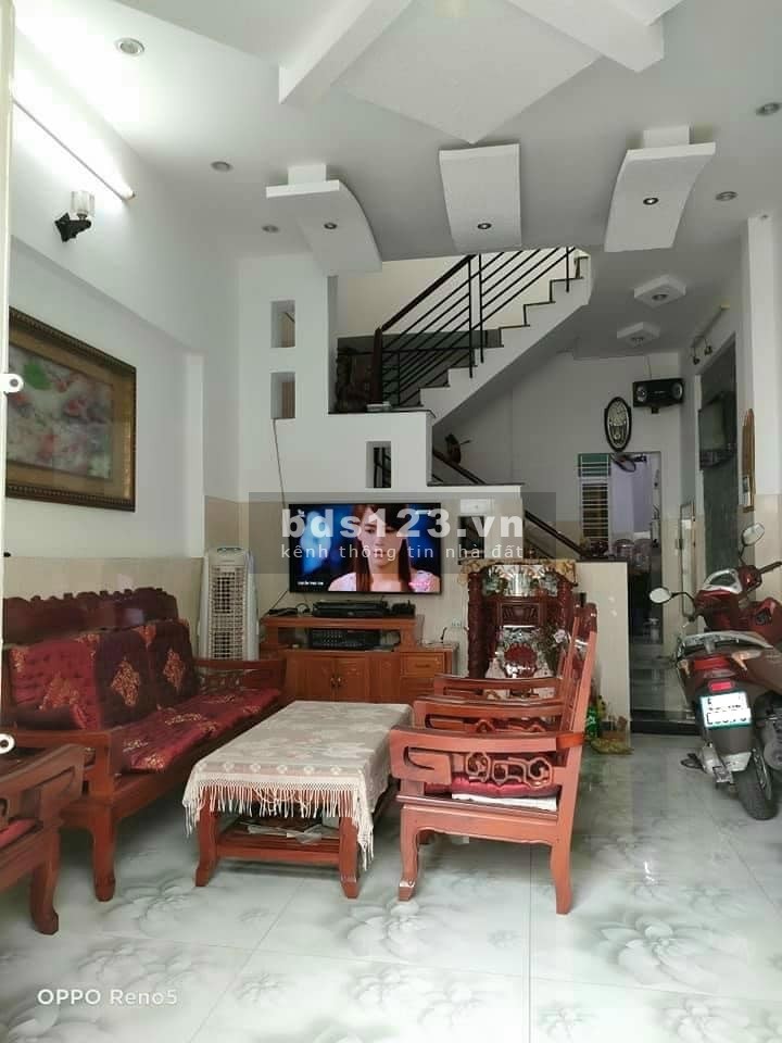 Nhà hẻm xe hơi 3 tầng, Bùi Minh Trực diện tích sử dụng 65M2, giá 5.96 tỷ, P5, Quận 8