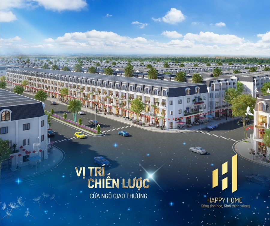 Đất rẻ mặt tiền trung tâm thành phố Happy Home Cà Mau, nơi kết nối tinh hoa mang lại giá trị
