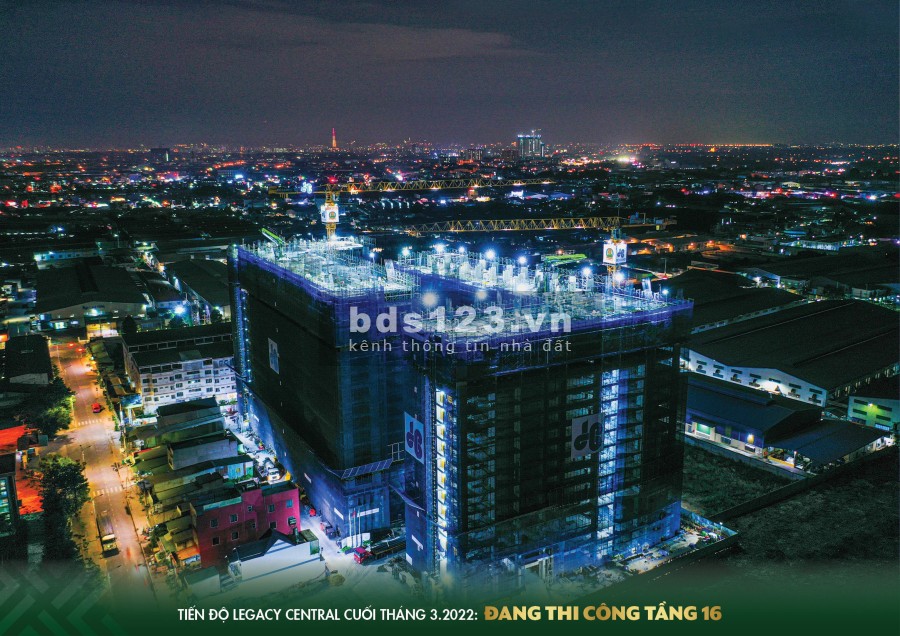 Căn hộ Legacy Central chỉ cần thanh toán 160 triệu đã sở hữu căn hộ chất lượng chuẩn