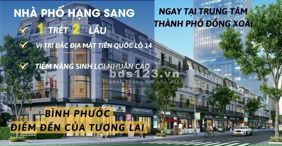 Sở hữu Shop House, nhà liền kề ngay trung tâm thành phố giá siêu tốt sổ hồng riêng