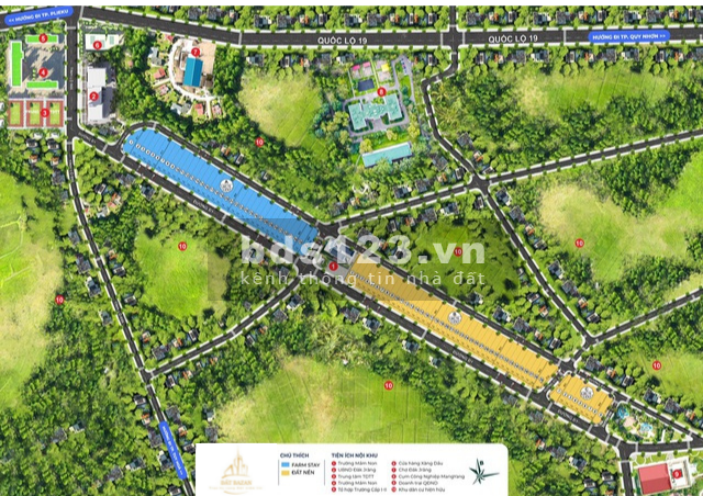 Bất động sản Gia Lai: khu nghỉ dưỡng đất nền sổ đỏ từng nền tại Mang Yang