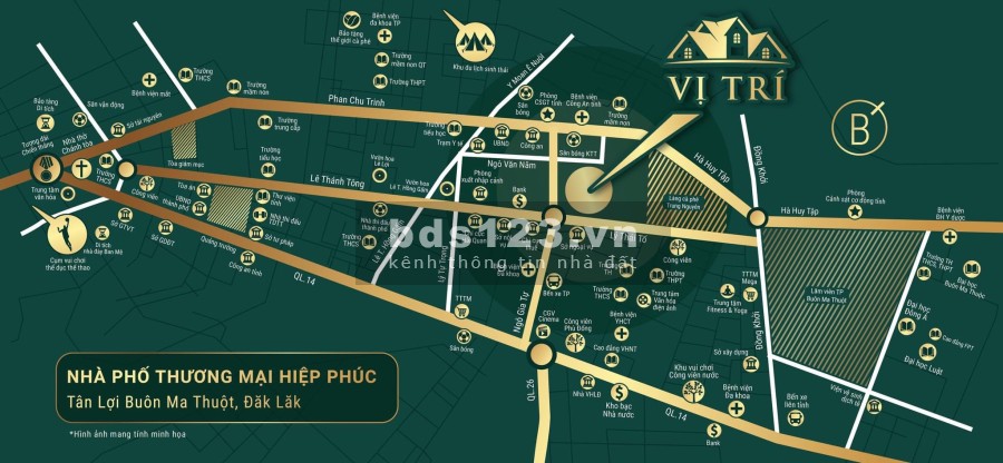 Đầu tư sinh lời lên đến 15% với dự án bất động sản đất nền ngay thành phố Buôn Ma Thuột