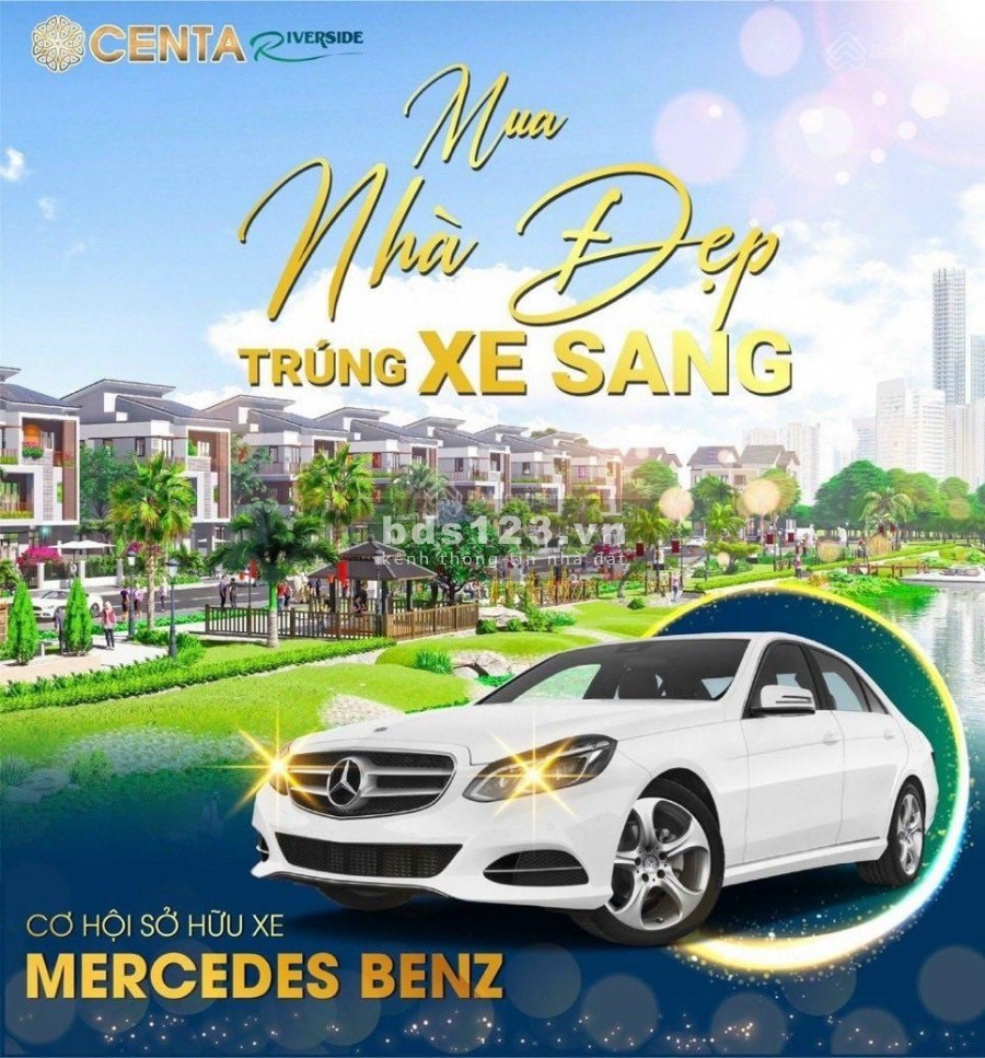 Bán biệt thự, Shophouse Centa Riverside 180m2, 120m2, Từ Sơn, Bắc Ninh, Giá 6,8 tỷ, Sổ đỏ vĩnh viễn