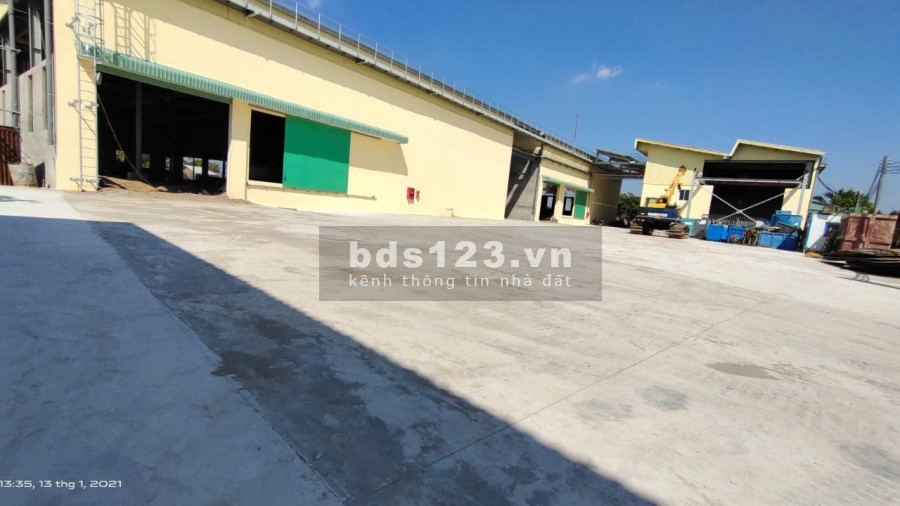 Nhà xưởng cho thuê Đức Hoà, Long An, diện tích sử dụng 2300m2, giá 120 triệu/tháng