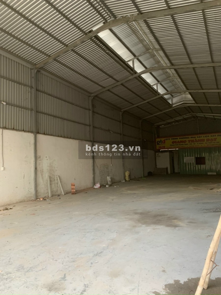Cho thuê mặt bằng nhà xưởng Quận 12 đường vào lớn, liên hệ 0902027428