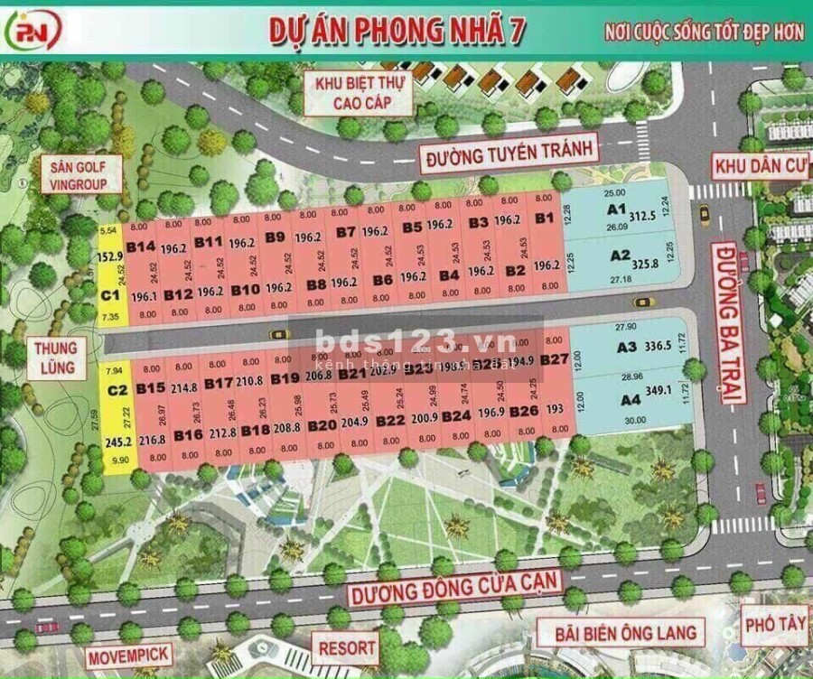 Bán 214m2 Ba Trại, Gần Biển Ông Lang, Phú Quốc đã có sổ giá bán chỉ 450 TỶ