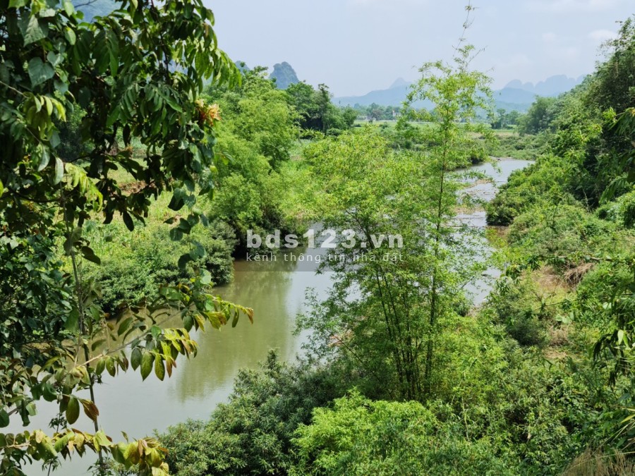 Bán siêu phẩm 1000m2 full thổ cư view núi giáp sông Bôi giá chỉ 1.x tỷ pháp lý chuẩn