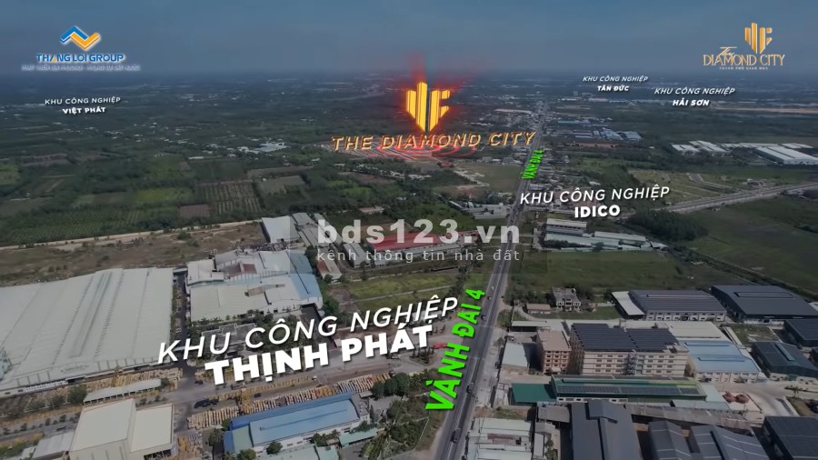 Đất nền Full thổ cư, xã Hựu Thạnh, Đức Hoà ngay 5 Cụm KCN lớn bàn giao sổ ngay