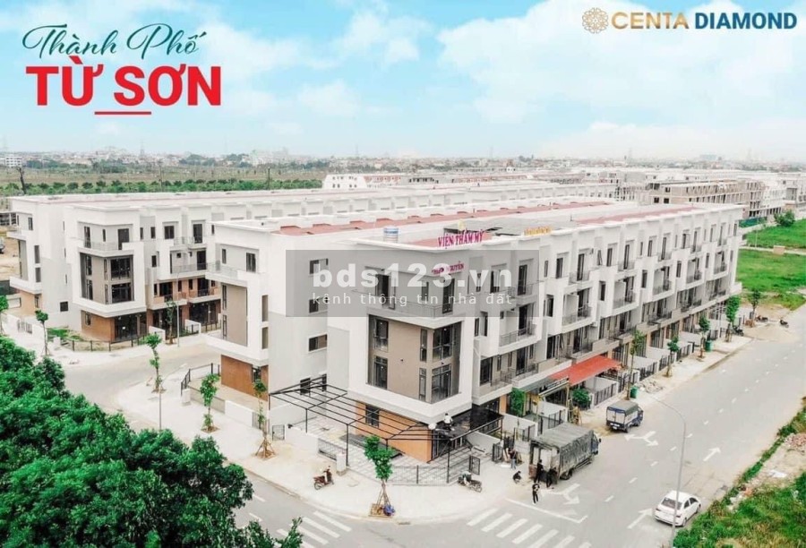 Bán liền kề, shophouse 75m2, 100m2, KĐT Centa Vsip Từ Sơn Bắc Ninh, Giá từ 4,5 tỷ, LH: 0819866636