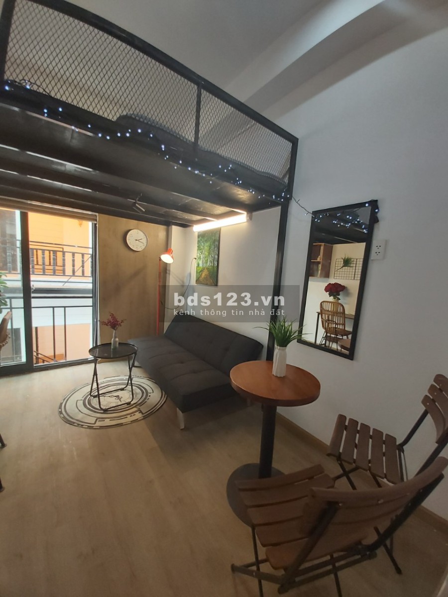 Duplex Quận 1 full nội thất ban công máy giặt riêng gần ngã 6 Phù Đổng Đại Học Sài Gòn