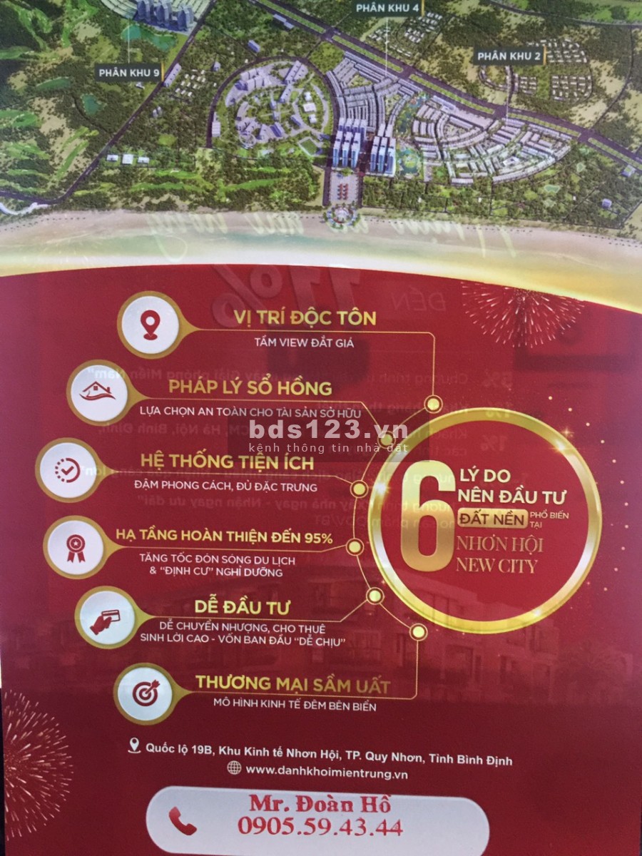 Giá chỉ 1,2 tỷ , sở hữu ngay đất nền ven biển, sổ hồng vĩnh viễn tại thành phố quy nhơn.