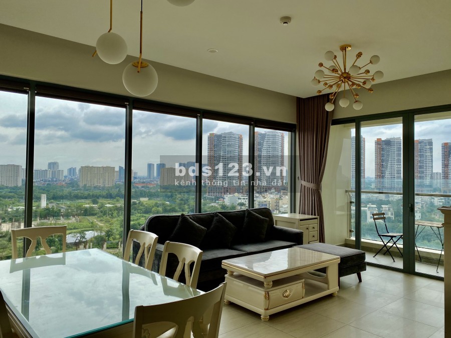 Bán căn 3PN Đảo Kim Cương diện tích 118m2. View sông Sài Gòn, Landmark 81 và Bitexco Q1, giá 12.8 tỷ