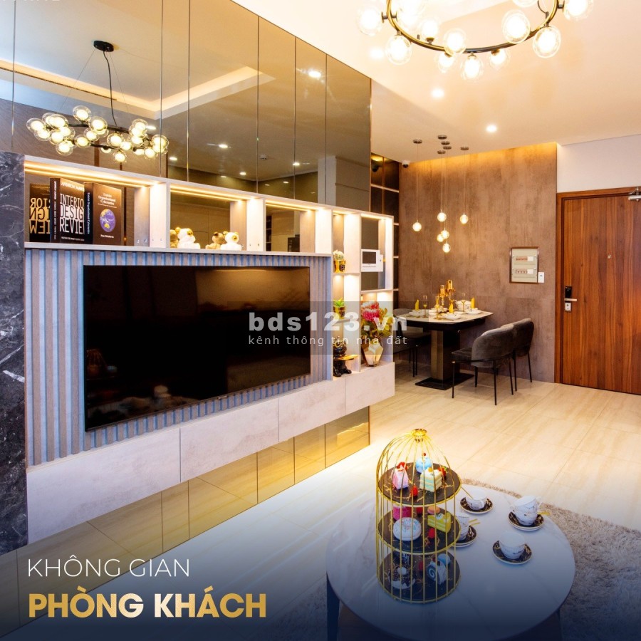 Siêu phẩm 2PN 68m2 giá chỉ từ 2tỷ6 căn hộ tốt nhất Bình Dương 40 tầng 68 tiện ích nội khu