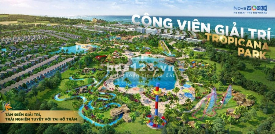 Biệt thự đồi The Tropicana Hồ Tràm giá bán chỉ 15 tỷ, sổ sẵn chính chủ, pháp lý chuẩn