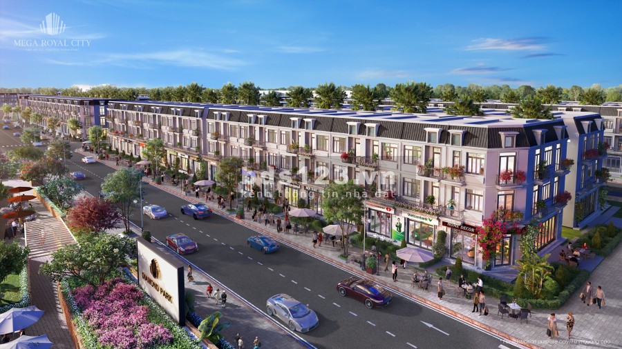 Nhà phố Mega Royal City Đồng Xoài nhiều chính sách ưu đãi, giá tốt đầu tư sinh lời