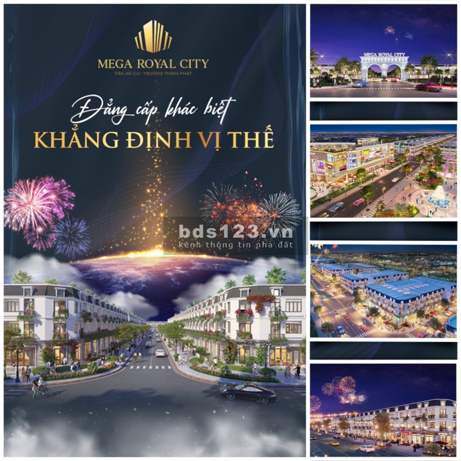 Nhà phố Mega Royal City Đồng Xoài nhiều chính sách ưu đãi, giá tốt đầu tư sinh lời
