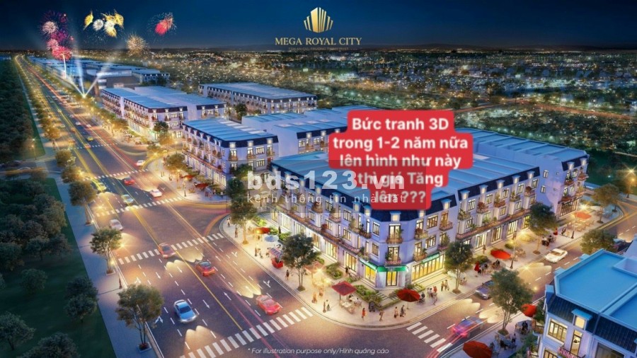 Nhà phố Mega Royal City Đồng Xoài nhiều chính sách ưu đãi, giá tốt đầu tư sinh lời