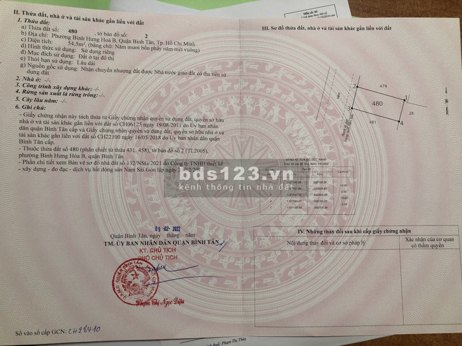 Chủ gửi 3 lô ngay ngã 4 cổng KCN Vĩnh Lộc A, mặt đường lớn, SHR, XDTD, QL1A rẽ vào 50m