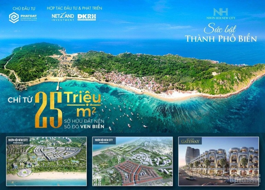 Đất nền ven biển Nhơn Hội New City chiết khấu lên tới 15% cho các nhà đầu tư