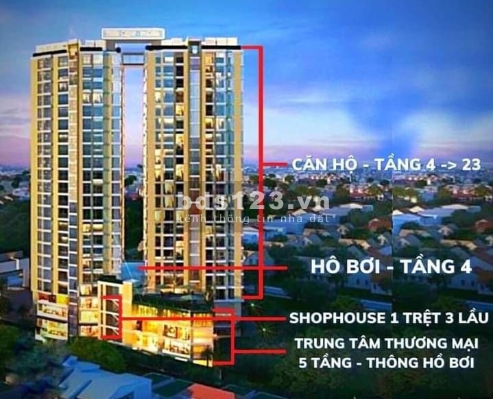 Căn hộ chung cư cao cấp 2pn sở hữu lâu dài như đất nền, liên hệ 0932616411
