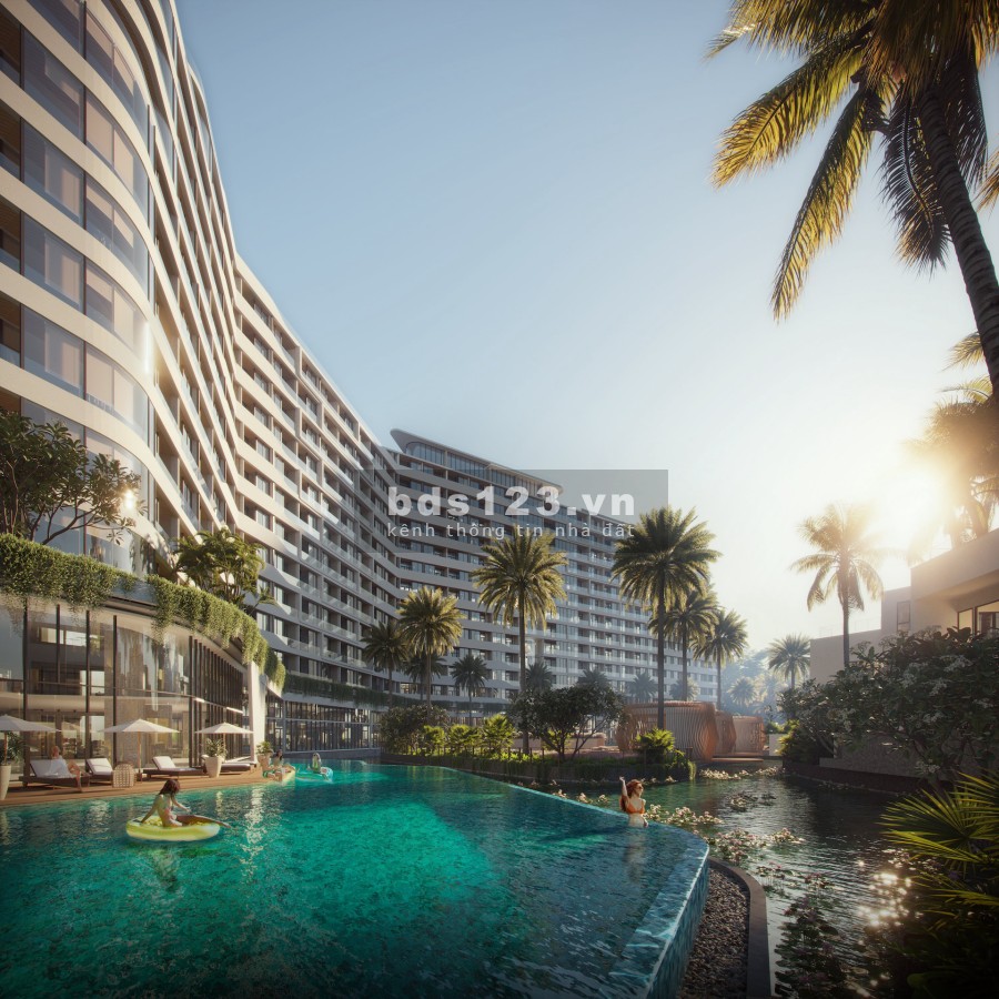 Bán căn hộ Charm Resort Hồ Tràm,Full NT 5sao, /cam kết LN 6.5%, sở hữu bãi biển riêng 4km