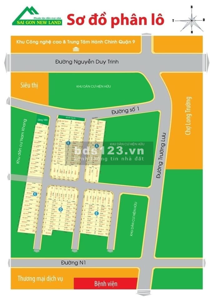 Kẹt tiền nên bán gấp 57m2(4x14) Saigon New Land Trường Lưu Long Trường Quận 9
