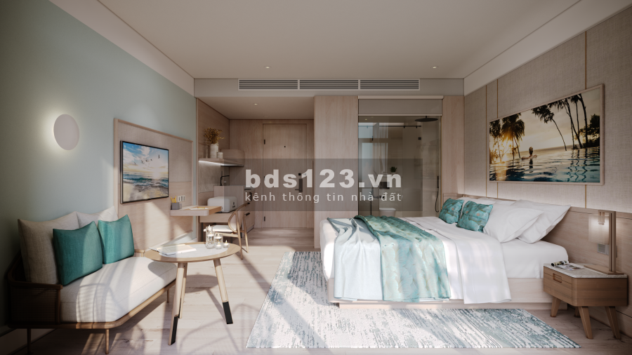 Bán căn hộ Charm Resort Hồ Tràm,Full NT 5sao, /cam kết LN 6.5%, sở hữu bãi biển riêng 4km