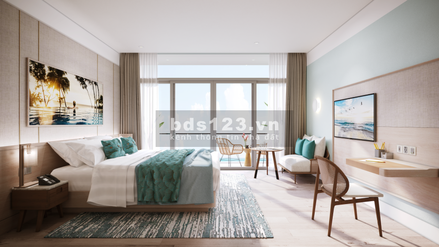 Bán căn hộ Charm Resort Hồ Tràm,Full NT 5sao, /cam kết LN 6.5%, sở hữu bãi biển riêng 4km