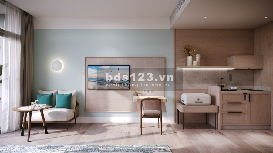 Bán căn hộ Charm Resort Hồ Tràm,Full NT 5sao, /cam kết LN 6.5%, sở hữu bãi biển riêng 4km
