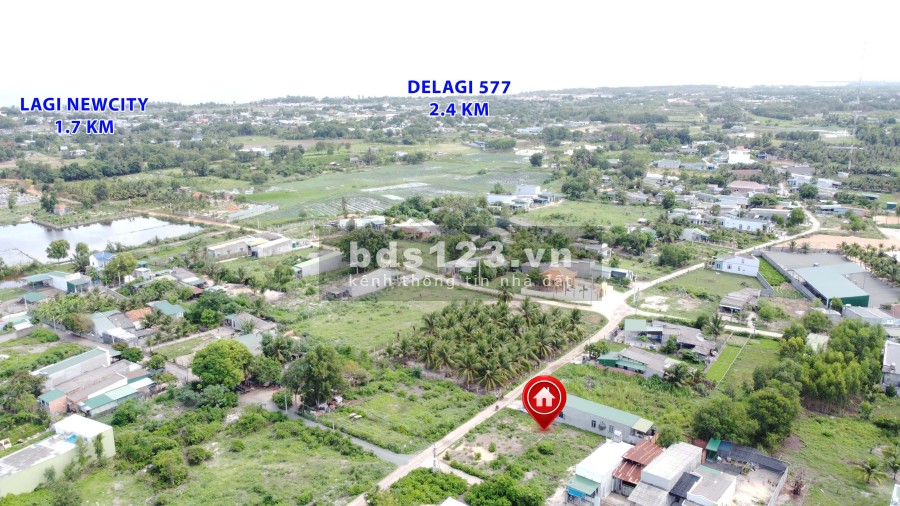 Cần bán 222.5m2, đất nền full thổ cư gần biên, khu dân cư đông đúc, giá tốt đầu tư