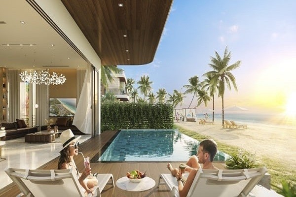Biệt thự biển Venezia Beach sổ đỏ lâu dài tại Hồ Tràm, Bình Châu mà giá chỉ 15 Tỷ