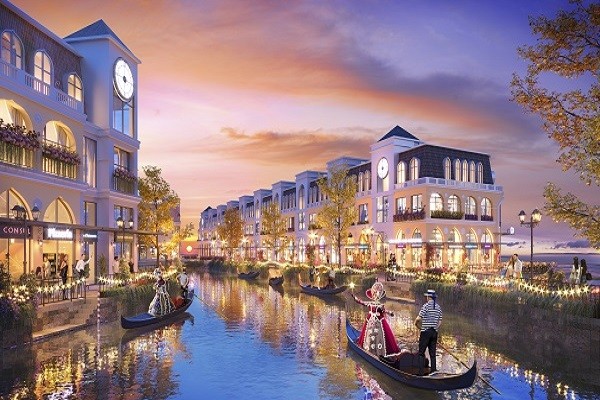 Biệt thự biển Venezia Beach sổ đỏ lâu dài tại Hồ Tràm, Bình Châu mà giá chỉ 15 Tỷ
