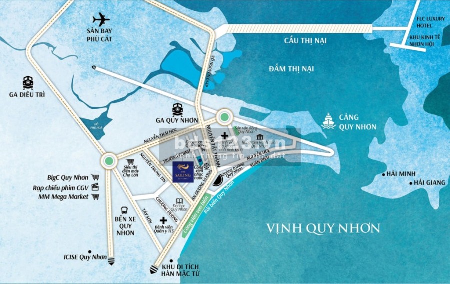 Căn hộ cao cấp mặt biển trung tâm tp.Quy Nhơn chỉ 2,2 tỷ sở hữu lâu dài, pháp lý rõ ràng
