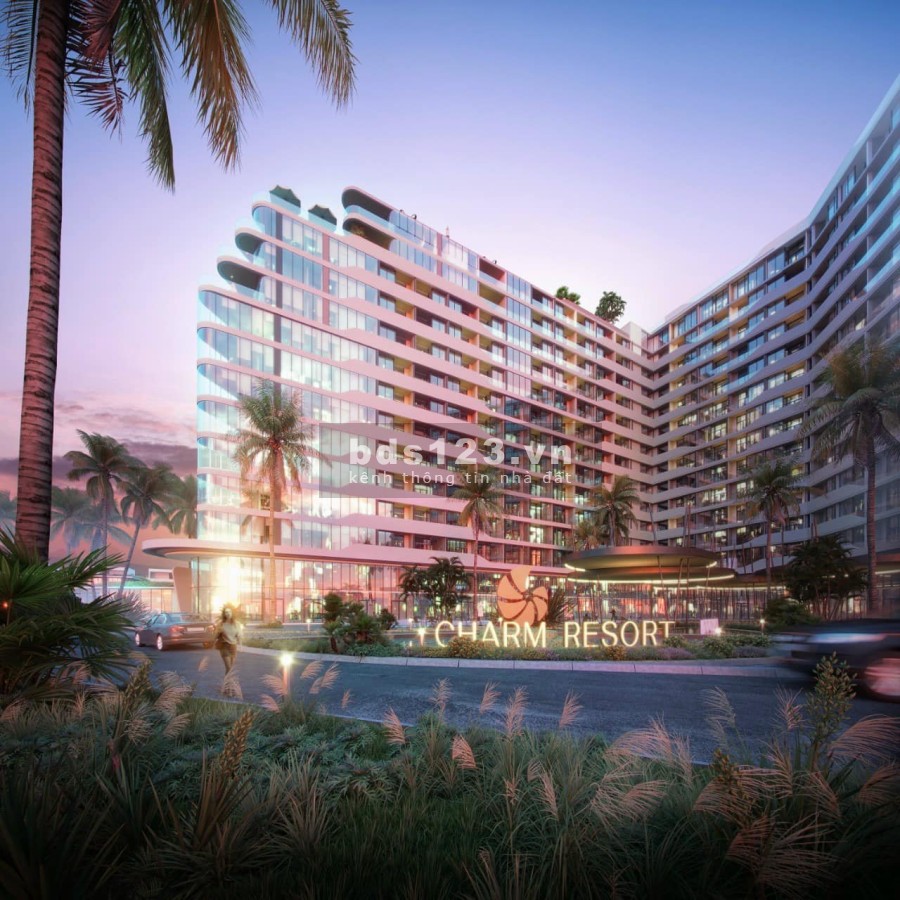 Bán căn hộ Charm Resort Hồ Tràm,Full NT 5sao, /cam kết LN 6.5%, sở hữu bãi biển riêng 4km