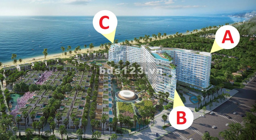 Bán căn hộ Charm Resort Hồ Tràm,Full NT 5sao, /cam kết LN 6.5%, sở hữu bãi biển riêng 4km