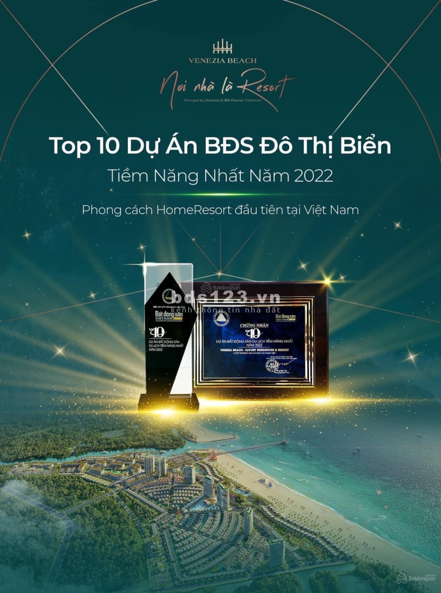 Siêu dự án Venezia Beach Resort Bình Thuận liên hệ 0392296888, sổ chính chủ