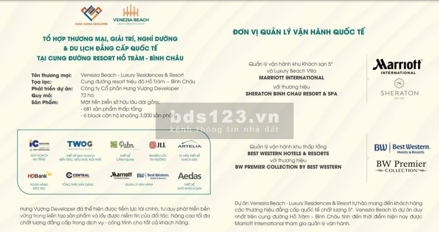 Siêu dự án Venezia Beach Resort Bình Thuận liên hệ 0392296888, sổ chính chủ