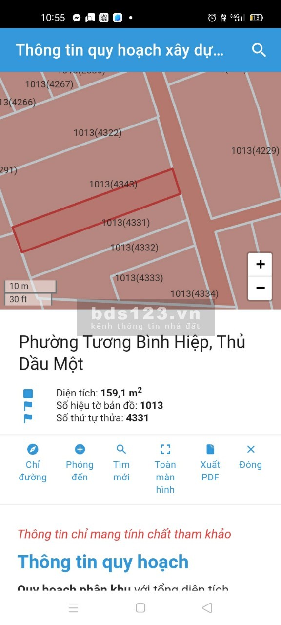 Bán đất tương bình hiệp Thủ Dầu Một Bình Dương liên hệ 0355007307, giá đầu tư sinh lời