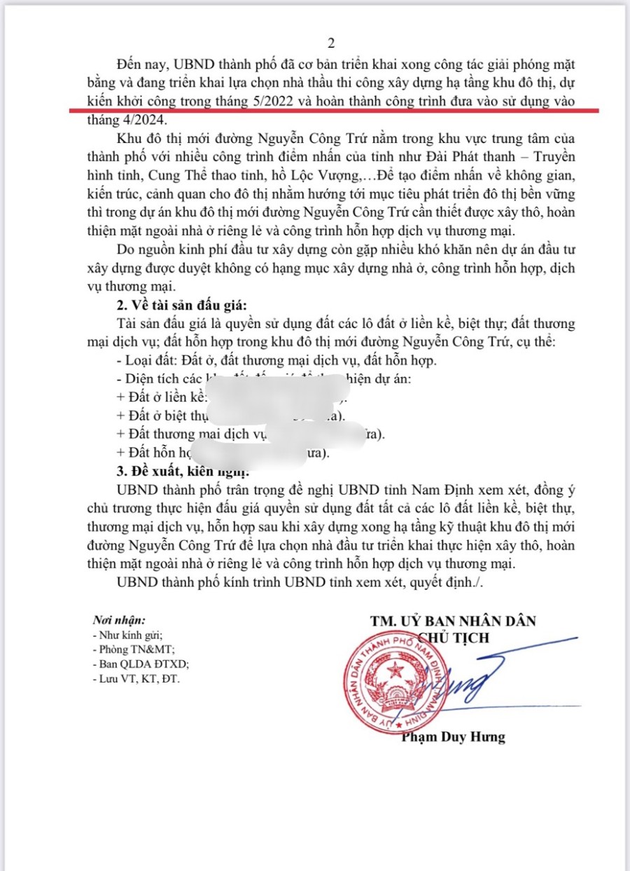 Bán đất số 68 Nguyễn Công Trứ, TP Nam Định đã có sổ bàn giao công chứng ngay