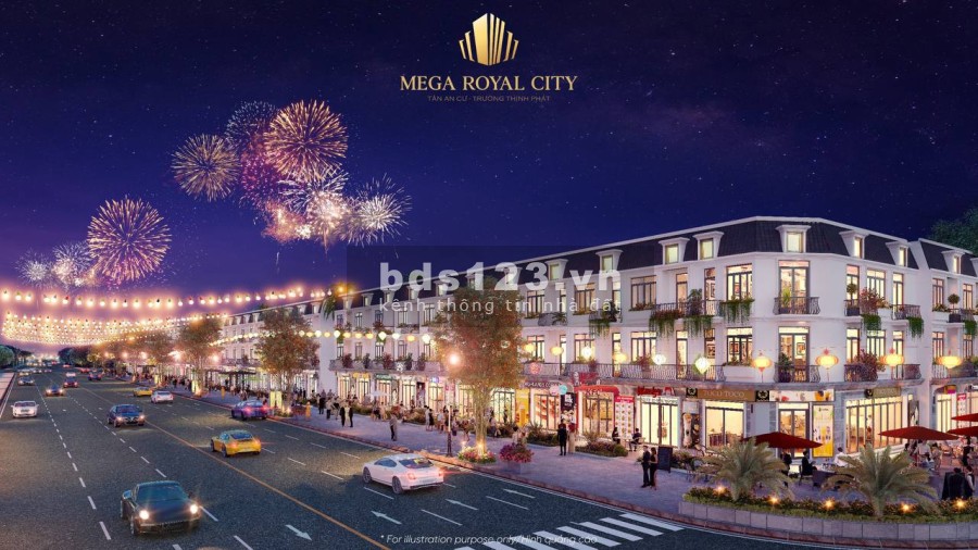 MEGA ROYAL CITY - TP Đồng Xoài Bình Phước đầu tư sinh lời khu công nghiệp lớn