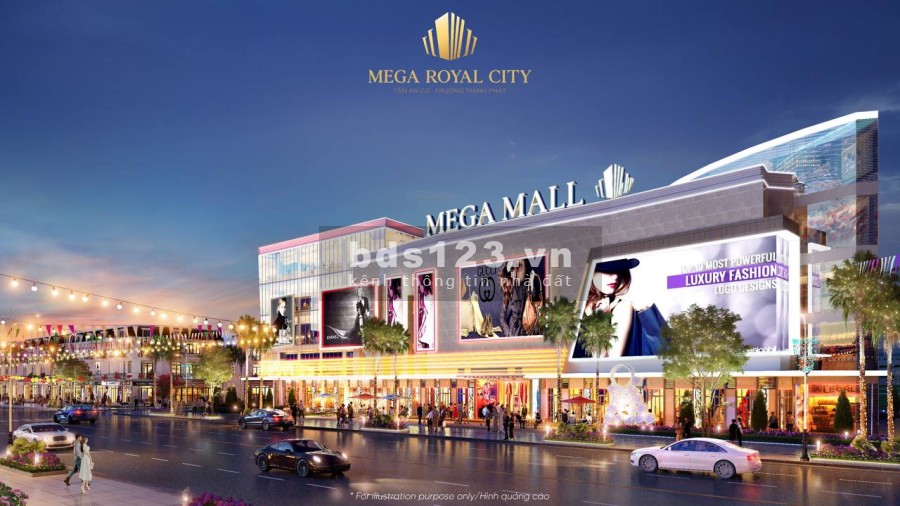 MEGA ROYAL CITY - TP Đồng Xoài Bình Phước đầu tư sinh lời khu công nghiệp lớn