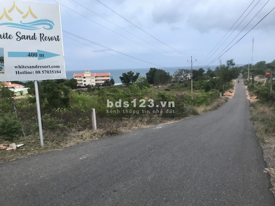 Mảnh đất 2 mặt tiền đường nhựa liền kề các khu Resort, Hotel, nhà hàng lớn nhất Tp biển Phan Thiết