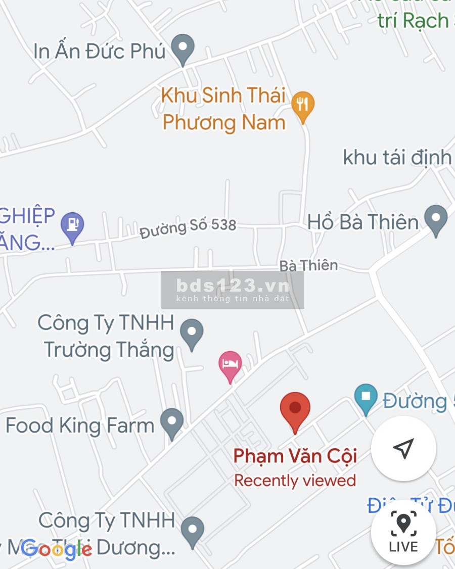 Bán đất chính chủ huyện Củ Chi, liên hệ 0899466079, diện tích sử dụng 143m2, sổ sẵn