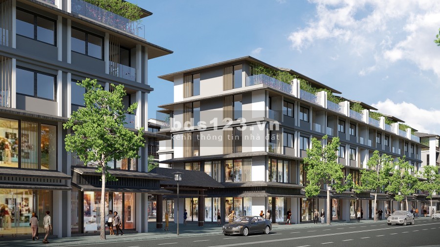 Shophouse Kyoto độc quyền quỹ căn 2 mặt tiền đường k2,k6,k8 với vốn đầu tư ban đầu chỉ từ 2 tỷ