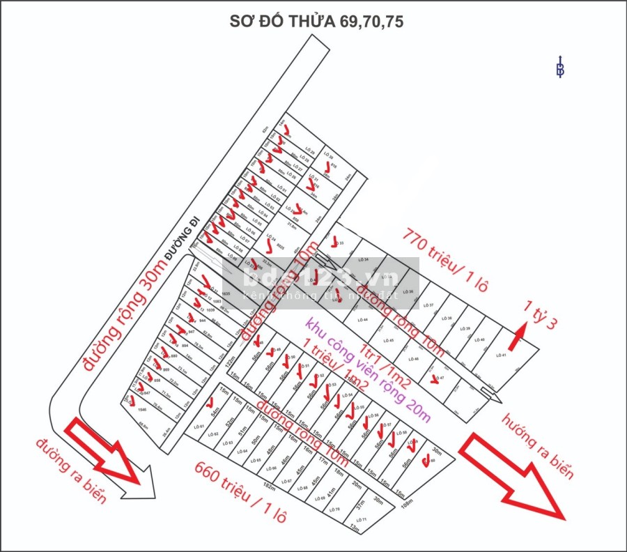 Đất gần khu du lịch mũi dinh thôn Sơn Hải 2 xã Phước Dinh huyện Thuận Nam Ninh Thuận